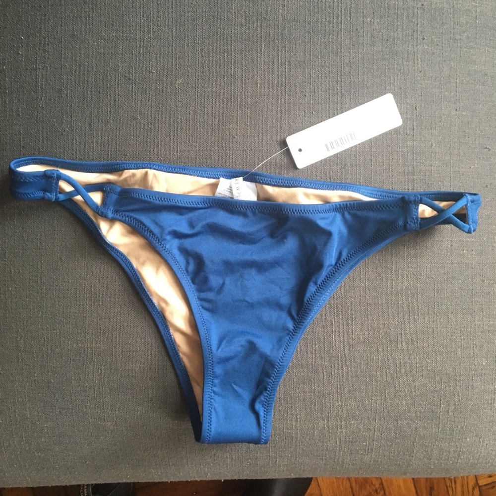 J Crew Monterey strappy bikini bottom